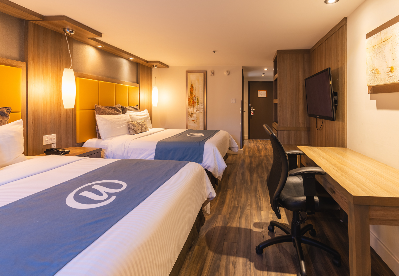 Standard room 2 Queen beds,  Excellence section